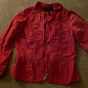 orange rain coat super cute adult size small